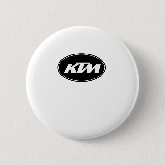Ktm Logo Sticker Ronde Button 5,7 Cm (Voorkant)