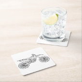 KTM Motocross line art Kartonnen Onderzetters (Insitu)