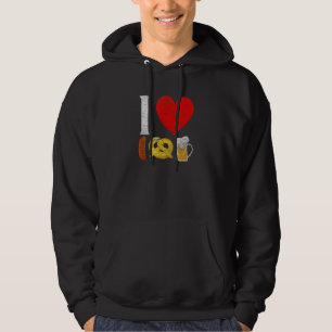 Ktoberfest Ich Love Beer Retro German Bavarian Fes Hoodie