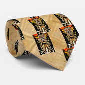 Ku, Hawaiian Tiki God Stropdas (Opgerold)