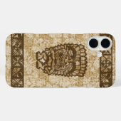 Ku-Tiki Hawaiian Tapa Hibiscus Tropical Case-Mate iPhone Case (Achterkant (horizontaal))