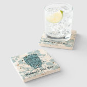 Ku-Tiki Hawaiian  Tiki Bar Onderzetter (Zijkant)