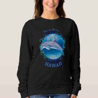 Kua Bay Hawaii Hi Vacation Souvenir Dolphin Trui