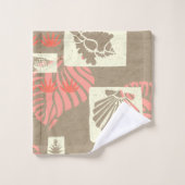 Kua Bay Hawaiian Onderzeese Schelpen Coördinaat Ko Bad Handdoek (Wasdoekje)