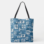 Kua Bay Hawaiian Undersea Shells Beach Bag Tote Bag (Achterkant)