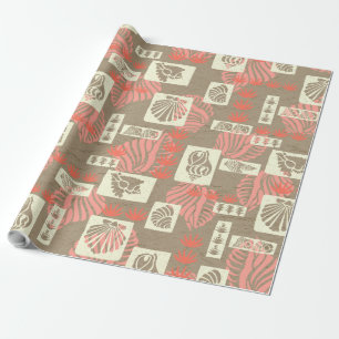 Kua Bay Hawaiian Undersea Shells Cadeaupapier