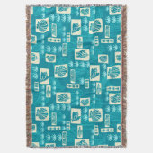 Kua Bay Hawaiian Undersea Shells Deken (Voorkant Verticaal)