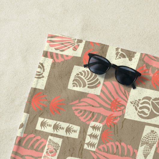 Kua Bay Hawaiian Undersea Shells - Koraal Strandlaken (In situ)