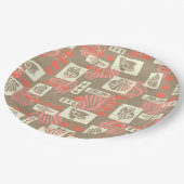 Kua Bay Hawaiian Undersea Shells Papieren Bordje (Gekanteld)