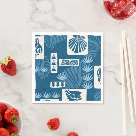 Kua Bay Hawaiian Undersea Shells Servetten (Insitu)