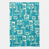 Kua Bay Hawaiian Undersea Shells Theedoek (Verticaal)