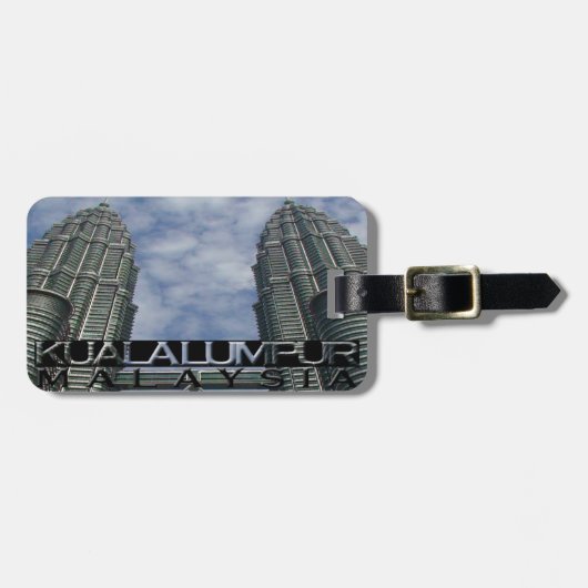 Kuala Lumpur Bagagelabel (Voorkant horizontaal)
