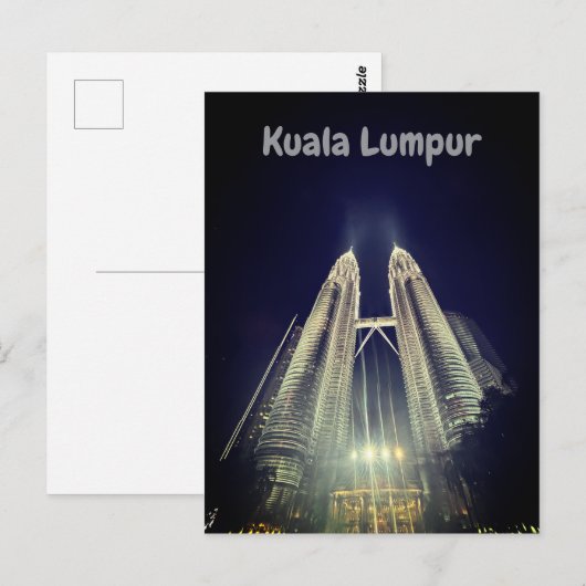 Kuala Lumpur Briefkaart (Voorkant / Achterkant)