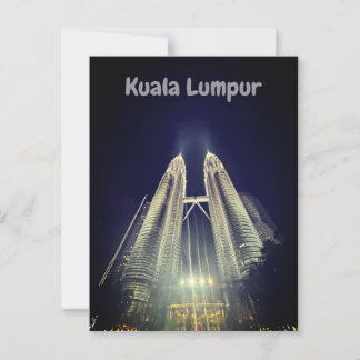 Kuala Lumpur Briefkaart