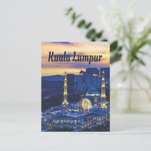 Kuala Lumpur Briefkaart (Staand voorkant)