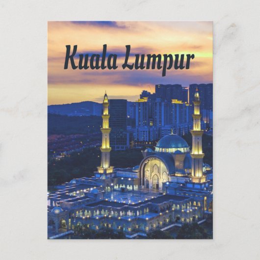 Kuala Lumpur Briefkaart (Voorkant)