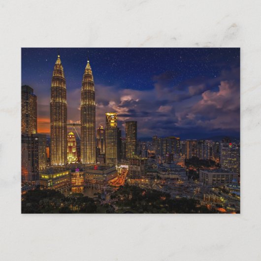 Kuala Lumpur Briefkaart (Voorkant)