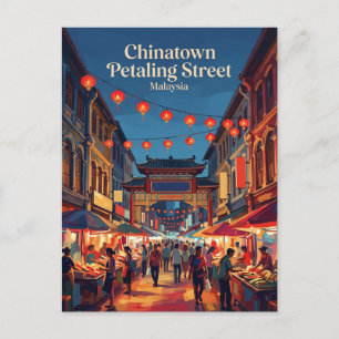 Kuala Lumpur - Chinatown (Petaling Street) Briefkaart