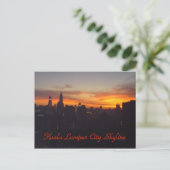 Kuala Lumpur City Skyline Briefkaart (Staand voorkant)