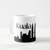 Kuala Lumpur, de Maleisische Mok Landmark Gift (Voorkant links)