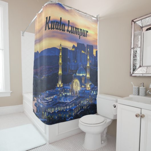 Kuala Lumpur Douchegordijn (In situ)