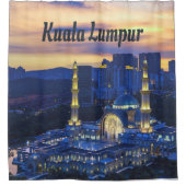 Kuala Lumpur Douchegordijn (Voorkant)