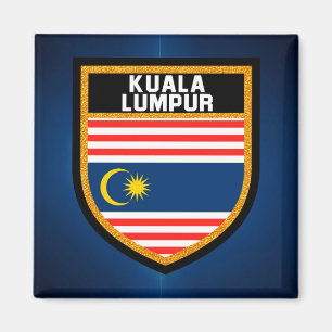 Kuala Lumpur Flag Magneet
