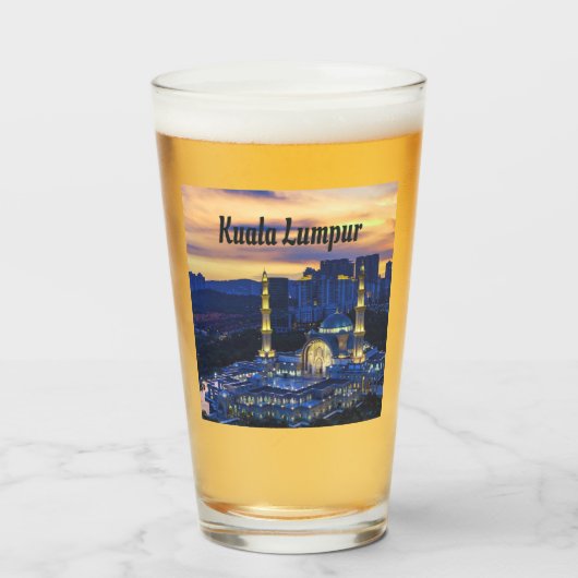 Kuala Lumpur Glas (Voorkant gevuld)