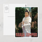 Kuala Lumpur GuanYin  stijl Briefkaart (Voorkant / Achterkant)