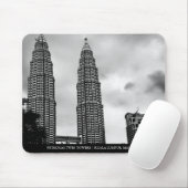Kuala Lumpur herinneringen aan Mousepad Muismat (Met muis)