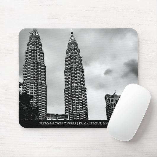 Kuala Lumpur herinneringen aan Mousepad Muismat (Met muis)