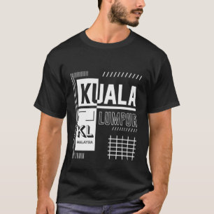 Kuala Lumpur Hoofdstad van Maleisië Zuidoost-A T-shirt
