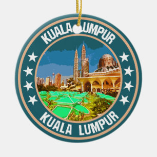 Kuala Lumpur Keramisch Ornament