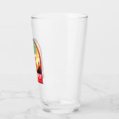 Kuala Lumpur Malaysia Travel Art Vintage Glas (Links)