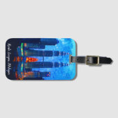 Kuala Lumpur Maleisië Azië Reizen Bagagelabel (Voorkant (horizontaal))