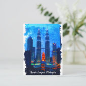 Kuala Lumpur Maleisië Azië Reizen Briefkaart (Staand voorkant)