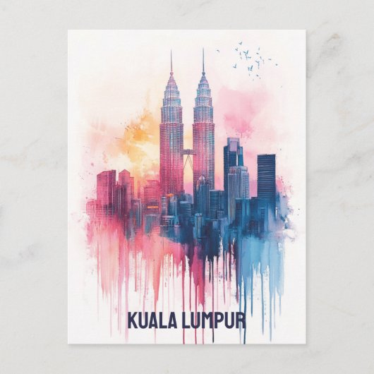 Kuala Lumpur Maleisië Briefkaart (Voorkant)