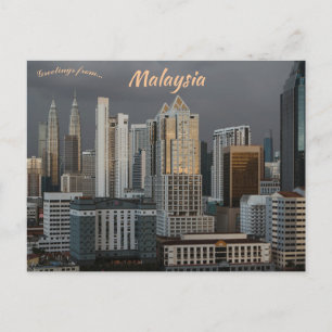 Kuala Lumpur Maleisië Briefkaart