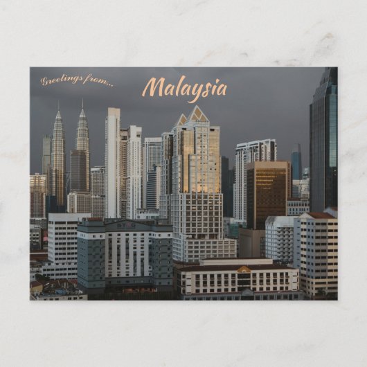 Kuala Lumpur Maleisië Briefkaart (Voorkant)