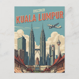 Kuala Lumpur Maleisië Briefkaart