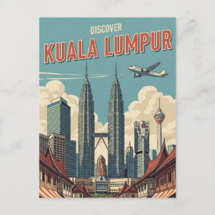  Kuala Lumpur Maleisië Briefkaart