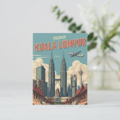  Kuala Lumpur Maleisië Briefkaart (Staand voorkant)