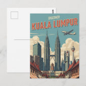  Kuala Lumpur Maleisië Briefkaart (Voorkant / Achterkant)