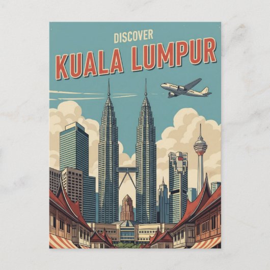  Kuala Lumpur Maleisië Briefkaart (Voorkant)