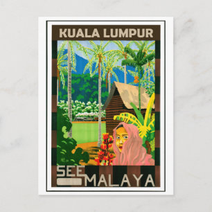 Kuala Lumpur, Maleisië Briefkaart