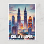 Kuala Lumpur Maleisië Briefkaart (Voorkant)