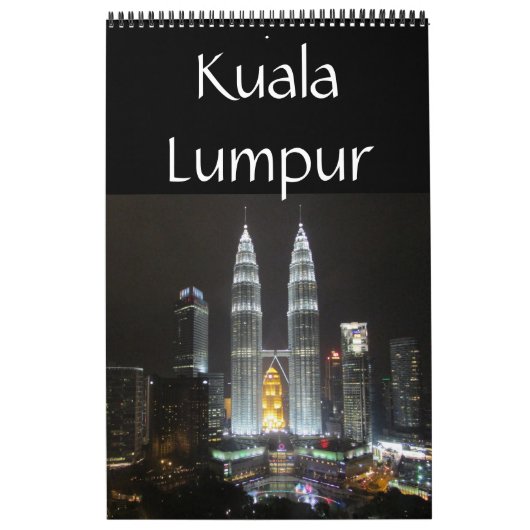 kuala lumpur maleisië kalender (Hoes)