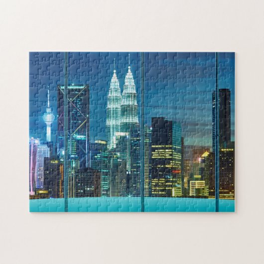 Kuala Lumpur Maleisië Legpuzzel (Horizontaal)