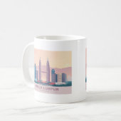 Kuala Lumpur Maleisië Pastelreizen Koffiemok (Voorkant links)