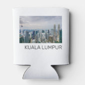 Kuala Lumpur Maleisië Skyline  souvenir Blikjeskoeler (Achterkant)